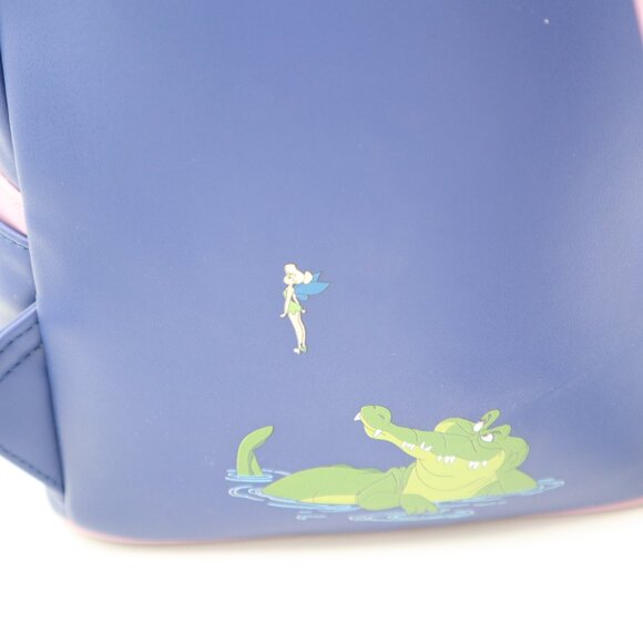 Loungefly Disney's Peter Pan Small Backpack Collectors Pack Great Condition 70th - Picture 7 of 16